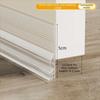 100cm Door Draft Stopper Soundproof Self-adhesive Door Bottom Sealing Strip Transparent Insect Prevention Draught Excluder Dorm