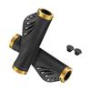 1pair Mountain Bike Handlebar Grips Double Locks on Bicycles Handlebar Grip Nonslip Bilateral Locks Cycling Handle Grips