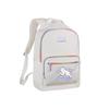 Li Ning Polyester Backpack Regular Unisex White & Purple YBSU253-1A5