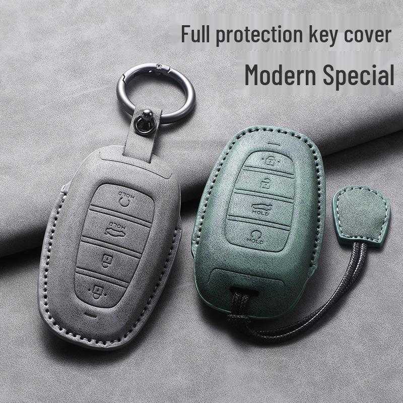 Hyundai Tucson L 23/24 Lambskin Key Cover - Unisex Full Protection Set
