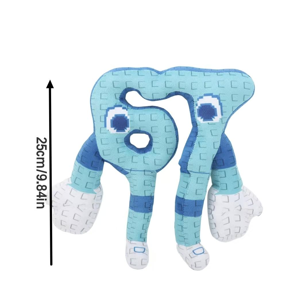 Steal A Brainrot Blue Nr. 67 Pluche Los Tralaleritos Pluche Poppen Spel Omringende Speelgoed Zacht Knuffelspeelgoed Voor Kinderen Verjaardagscadeaus