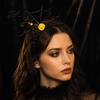 Atmospheric Photo Hairband Halloween Spider Web Headband, Black Lace Choker Collar with Rose, Adults Teenagers Costume Accessory for Women Girls,