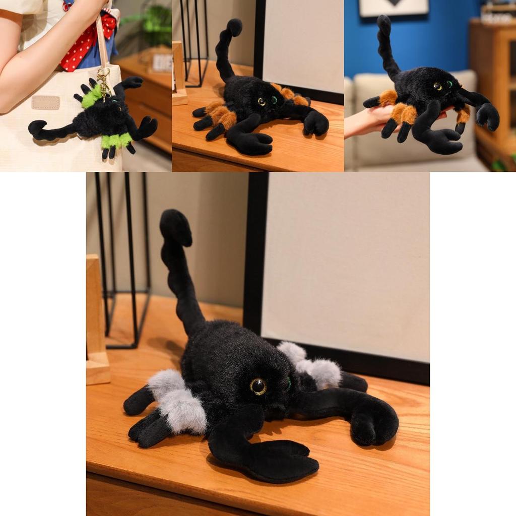 Plush Scorpion Toy Keychain With Realistic Design For Collectors And Gifts