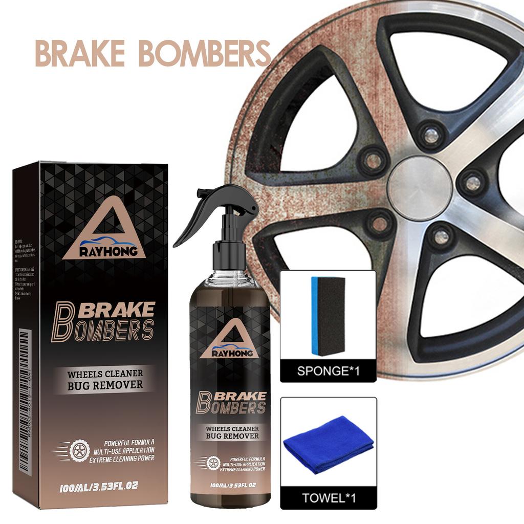 Car Wheel Cleaner Spray Dust Removal Protect Wheels And Brake Discs From Iron Rim Rust Cleaner Auto Detail Chemical Car Care