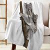 Koala Throw Blanket for Bed Sofa Couch Australian Animal Flannel Blankets,Super Soft Fuzzy Home Decor for Teen Aldults Best Gift
