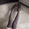 Over The Knee Boot Stocking for Women Slouch Top Thick Cotton Knit Thigh High Socks Winter Autumn Leg Warmers