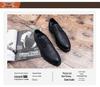 2025 Spring/Autumn Men's Leather Shoes: Trendy, Casual, British-Style Formal Footwear for Weddings and Business