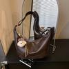 Bag Light Luxury Niche High-end Messenger Bag Women's Bag 2025 New Fashion Autumn and Winter Retro Shoulder Bag Dumpling Bag