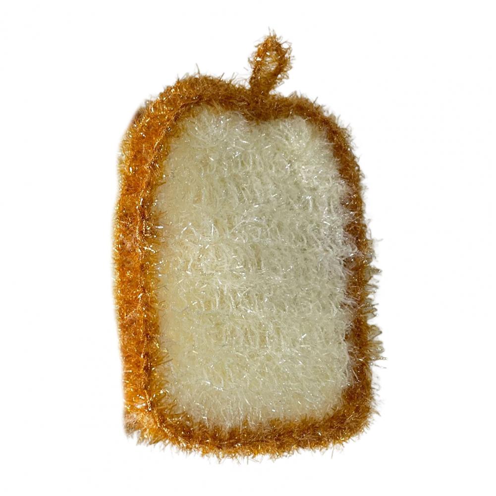 

Household Dishcloth Toast-Shaped Kitchen Scrubbers Compressed Cellulose Dish Sponge for Kitchen Cleaning Supplies