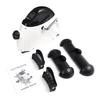 Bike Exercise Indoor Trainer Exerciser Cycling Fitness Mini Pedal Arms Legs White ABS PVC Home Exerciser LED Display Fitness Pedal