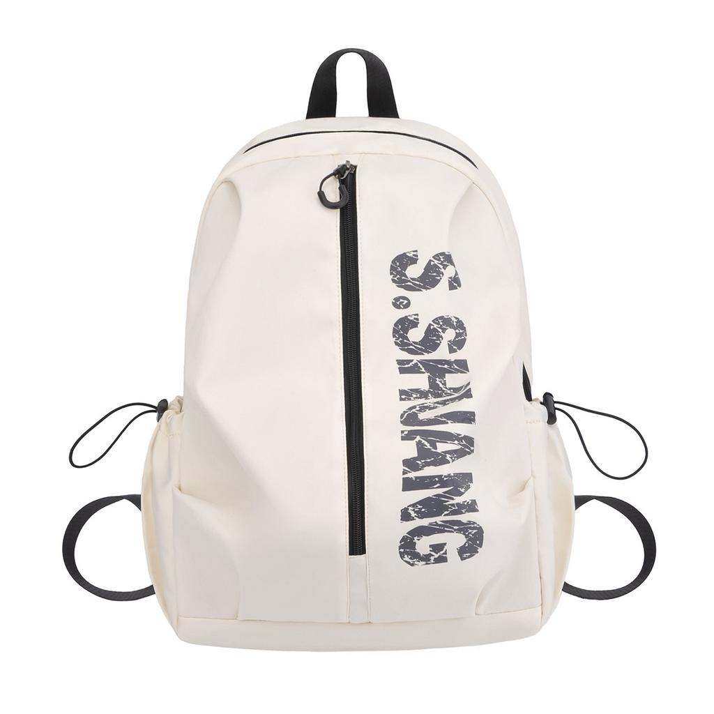 Schoolbag female Korean version large capacity trendy fashion backpack junior high school high school student schoolbag simple computer backpack