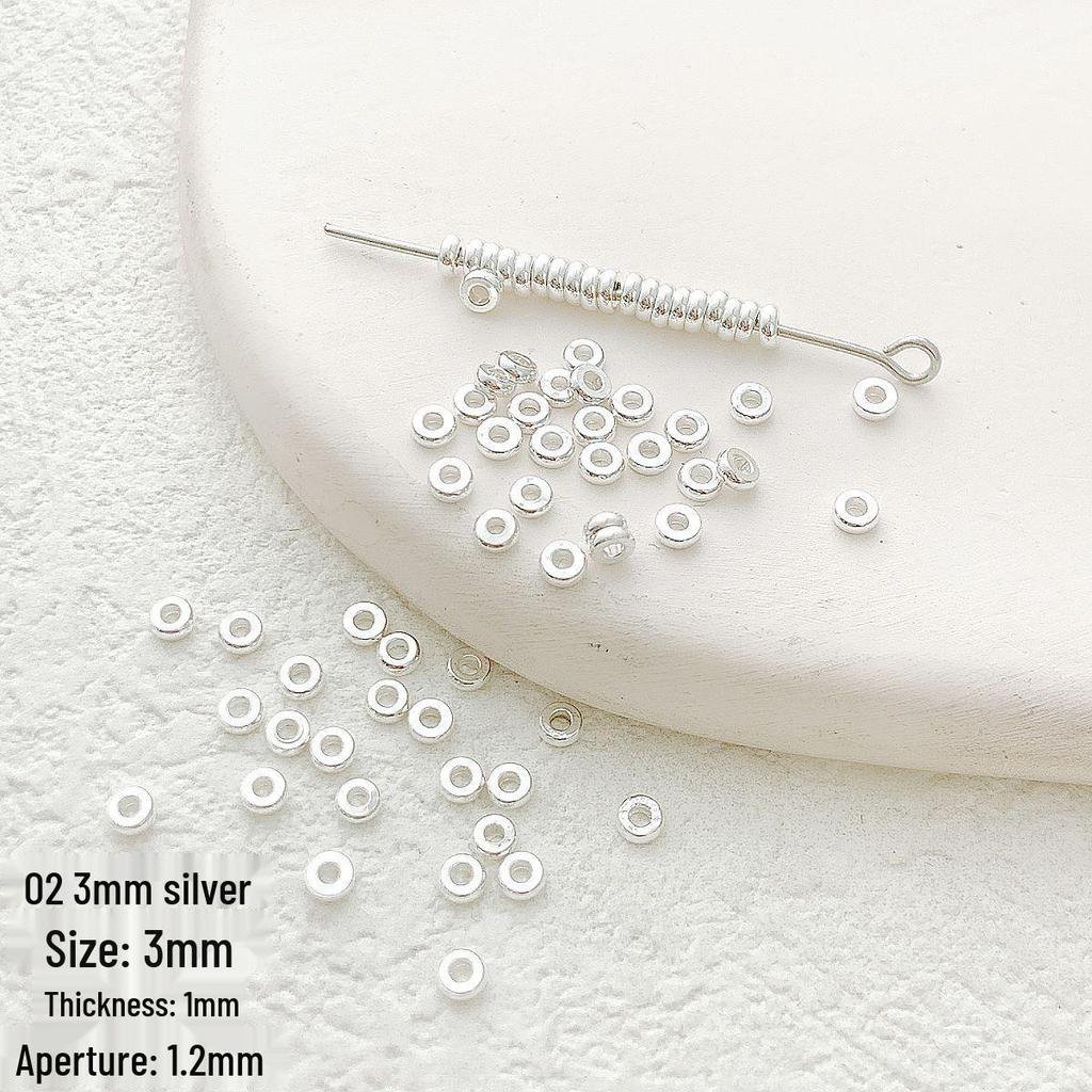 Koraliki Dystansowe ze Złota 18K/14K i Miedziowane do Tworzenia Biżuterii DIY i Bransoletek