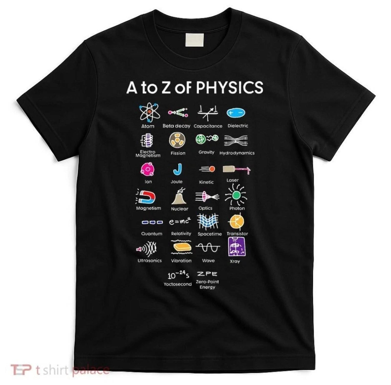 Quantum Physics String Theory Science Student Graphic T-Shirt L