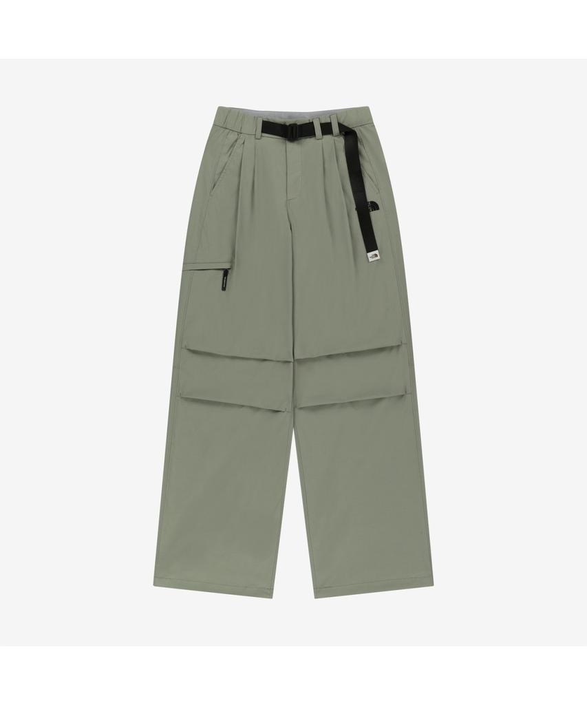 Noseupeiseu Np6Ns01K White Label Parachute Pants Slate