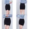 Spring Summer High Waist Bodycon Skirt With Side Slit For Office And Casual Wear