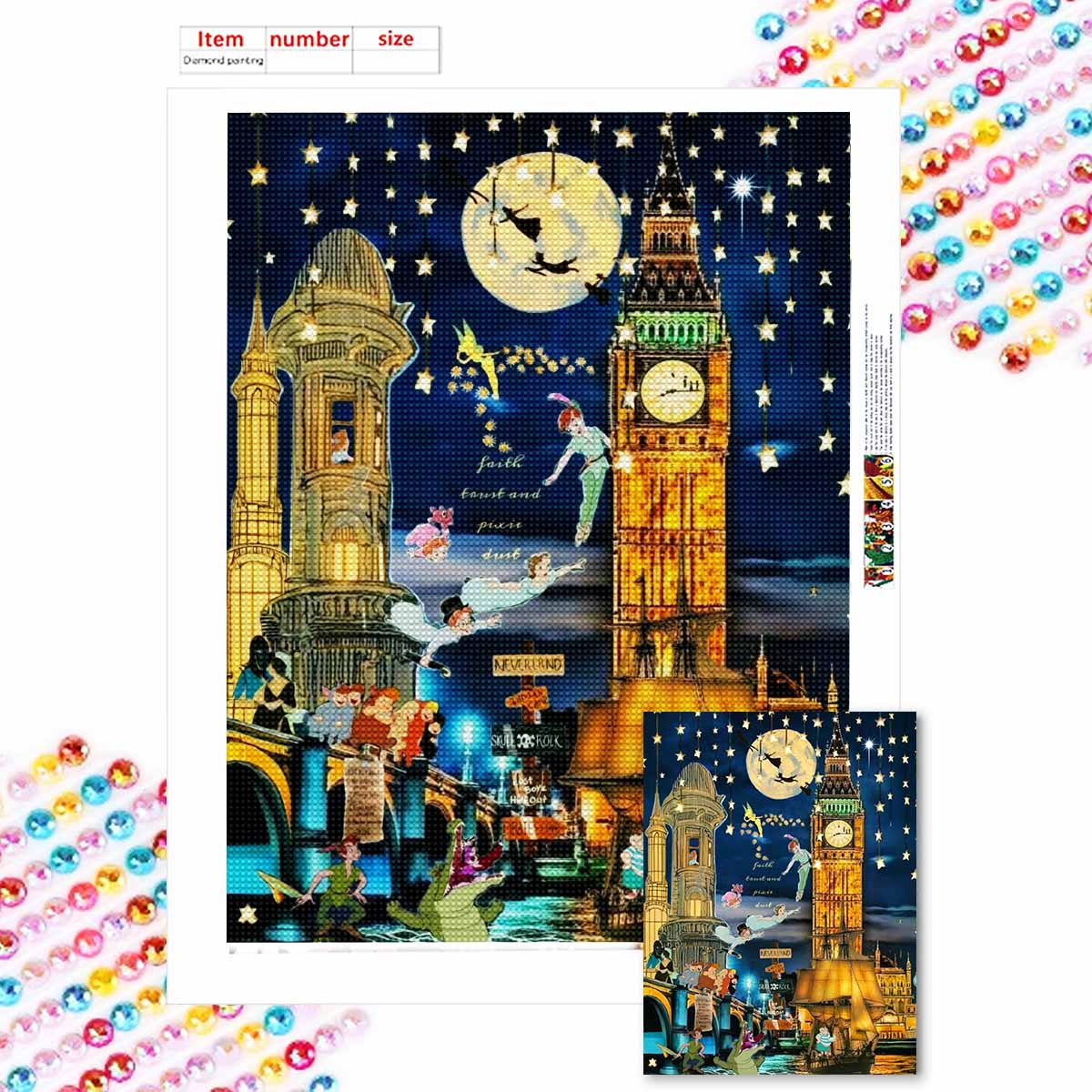 

5D Алмазная Живопись Сделай Сам Теплые и Уютные Аниме Персонажи Полная Выкладка Стразы Мозаика Вышивка Изделия Ручной Работы Домашний Декор Подарок Round 20x30cm