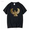 NEW LIMITED Ancient Egyptian Queen Pharaoh ISIS Egypt Goddess T Shirt Vintage Washed Homme Unisex Fashion Streetwear Versatile