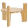 Bamboo Material Sturdy Beverage Dispenser Stand Water Drink Holder Rack Fish Tank Base Plant Stands Indoor Home Decor