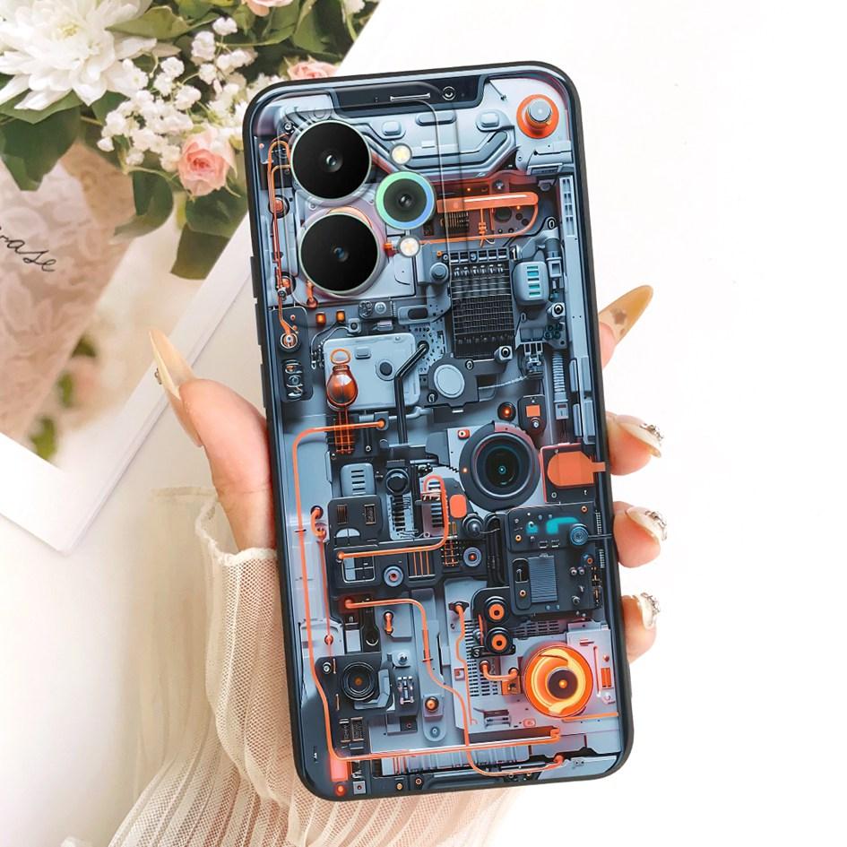 For Realme 15 Pro 5G Case Shockproof TPU Cover Popular Daisy Soft Silicone Phone Case For Realme 15 Coque Realme 15T 15Pro Pouch