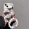 Hello Kitty Kuromi Phone Holder Chain Case For Xiaomi Redmi Note 15 5G 15C 15 14C 13C Note 14 13 12 Pro Plus 5G Pochacco Casing