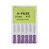 High Quality Dental H- Files Stainless Steel Hand Use Root Canal H File Endodontic Treatment File for Dentistry Instrument