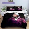 Chris Brown Pattern Bedding Home Decoration Birthday Gift (1 * duvet cover + 2 * pillowcase, without core)