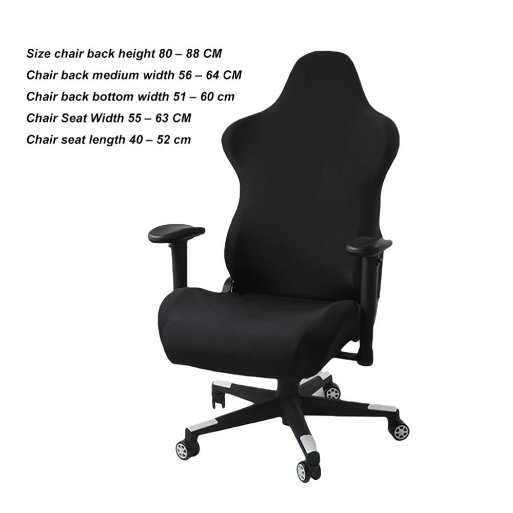 Stretch Fit Gaming Chair Cover Thickened Fabric Computer Chair Cover Gaming Chairs