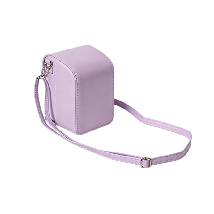 Stylish PU Leather Camera Pouch Compatible for NOW, NOW+ Gen2/Gen3 Models Cameras Case with Shoulder Strap for Travel