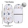 Universal Ocean Seat Towel Protector for Car Front Seats - Ideal for Gym & Exercise, All-Season Use