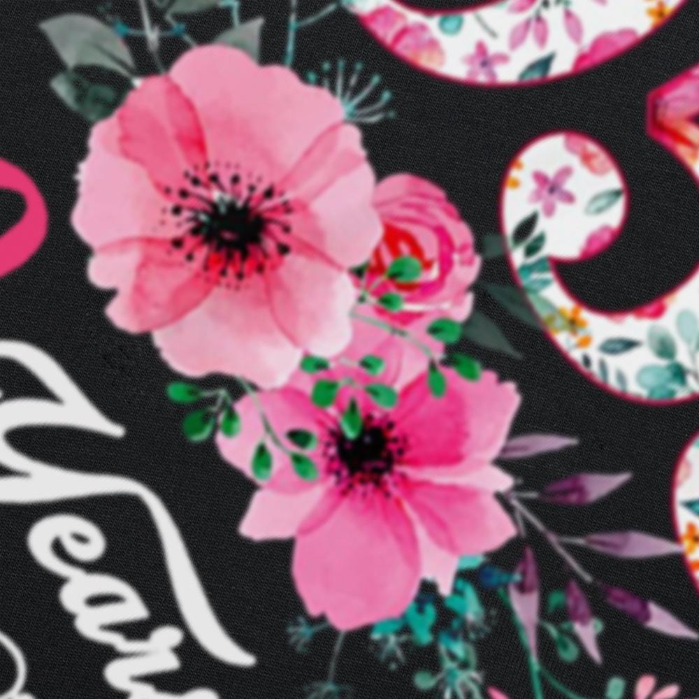 Funny 70 Year Old Made In 1955 Floral 70th Birthday T-shirts Men Fashion Casual Tshirt 100% Cotton Loose Oversized T Shirt