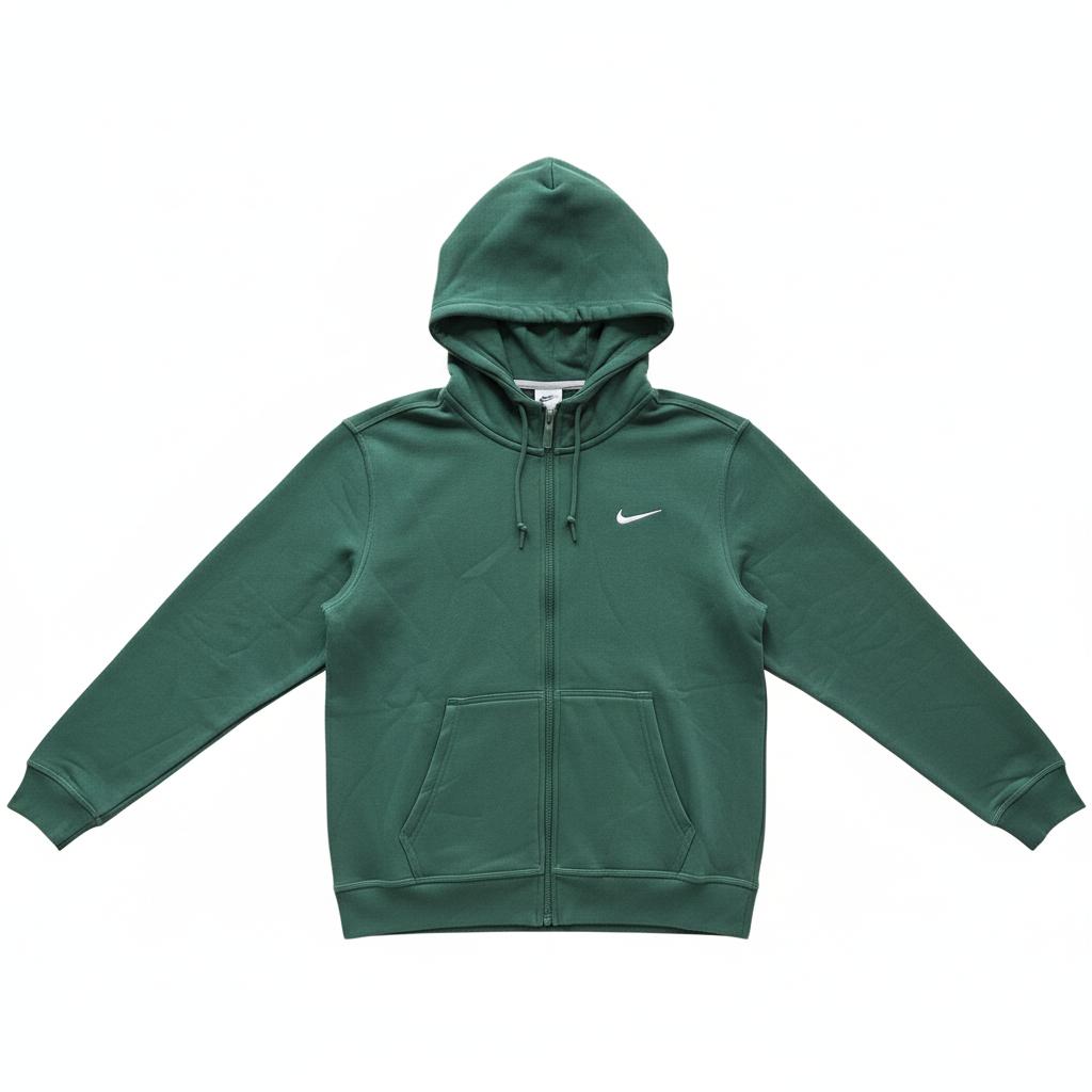 Nike Hooded Zipper Fleece Sports Casual Hoodie Men hoodies 623451-341 M