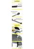 Jeep Compass & Grand Cherokee Trunk Tailgate/Hood Hydraulic Support Rods