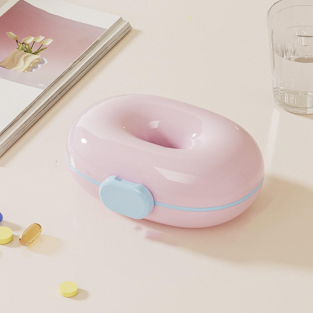 7 Grids Independent Portable Medicine Box Moisture-Proof Seven-Day Pill Storage Box With Compartments Plastic Fish Oils Case