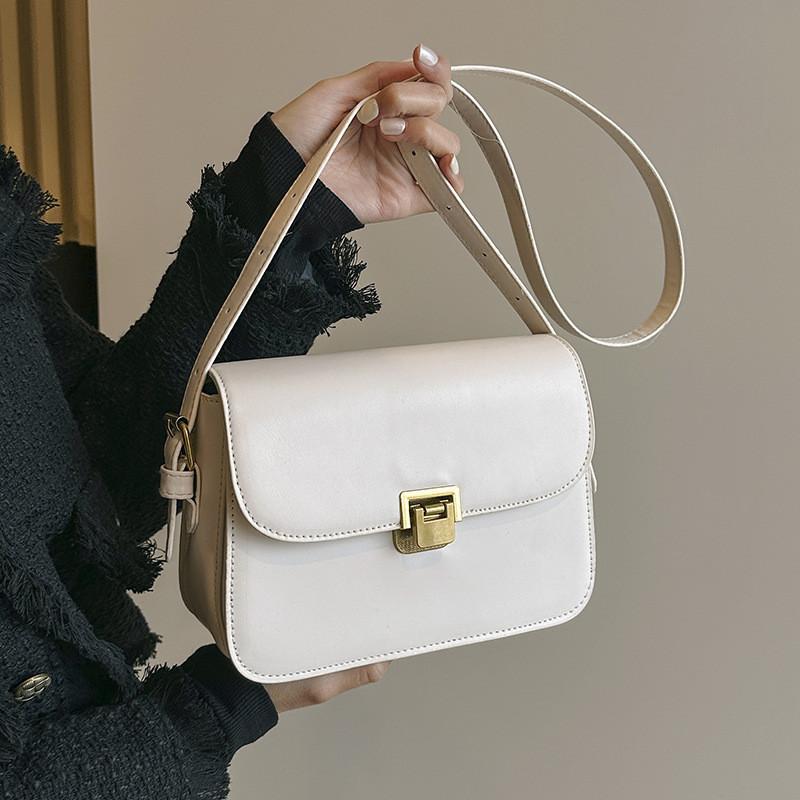 Chic Street Style Pu Leather Shoulder Bag For Women 2024 Fashion Forward Crossbody Purse