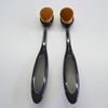 Portable Black Toothbrush Makeup Brush - Foundation, BB Cream, Blush Beauty Tool, Non-Absorbent Design