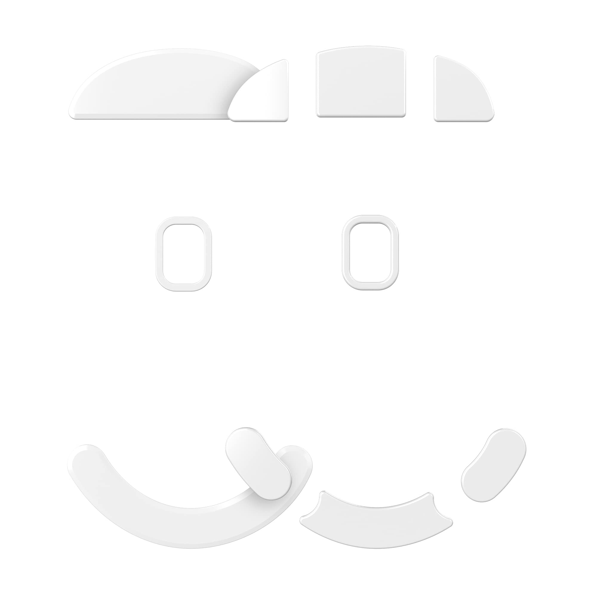 

Pulsar Gaming Gears Xlite Wireless V2 & V2 Mini Wireless Mouse Feet, 100% PTFE Skates (Xlite Wireless, Original Thin + Control Set, White)