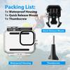 Underwater Diving Cover With Dive Filters Buoyancy Rod For Gopro 12 11 10 9 Diving Protective Cover Lens Filter