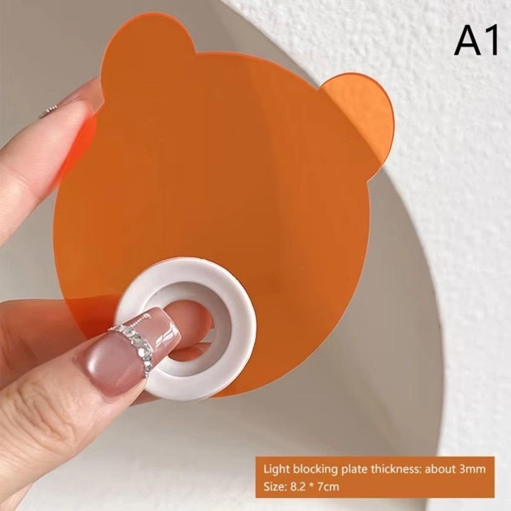 

Acrylic Light-Blocking Baffle Anti-Blue-Light Uv Lamp Protective Goggles Nail Beauty Salon Devices 1