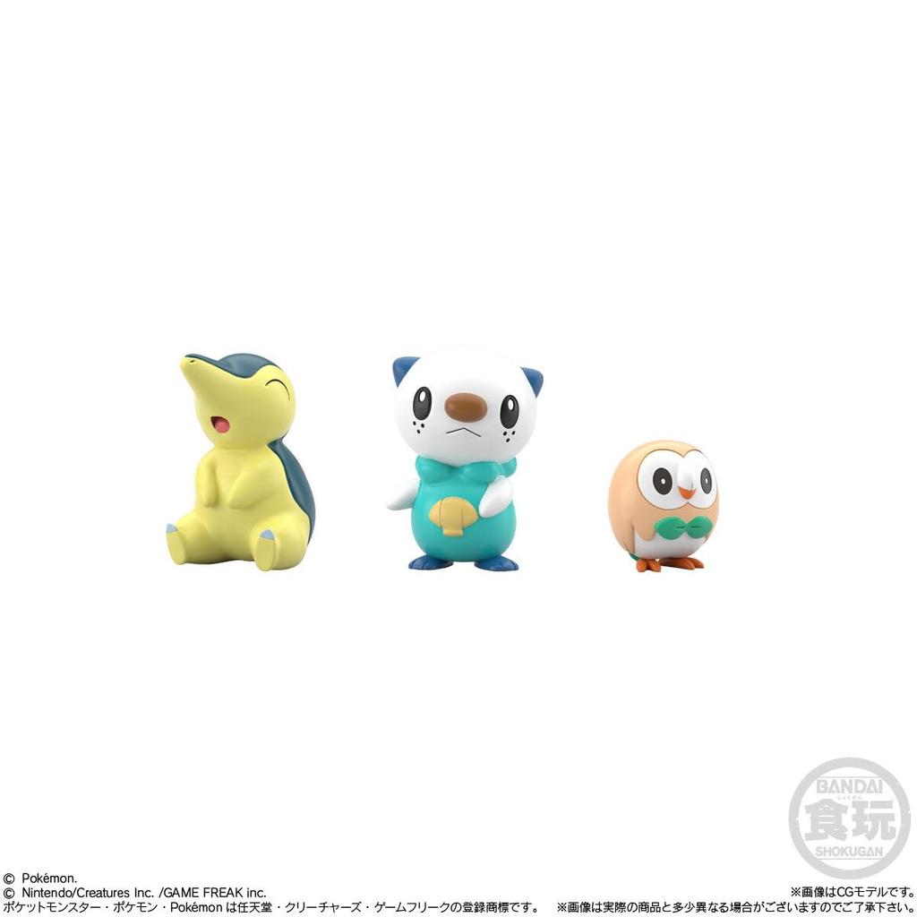 Pokémon Scale World Jade Region [Complete Set of 6] Candy Toys (Not a 10-piece box)