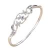 New Ladies Twist Small Flower Niche High-end Temperament Four-leaf Clover Bracelet