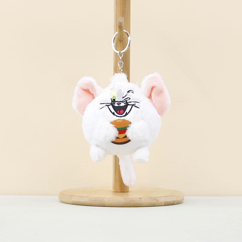 Little Cute Mouse Plush Doll Key Holder Perfect For Kids Room Gift Decoration