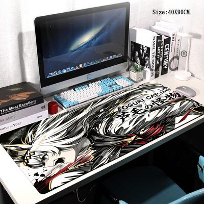 HYBXAXC Anime UUmamusume Pretty Derby Game Mouse Mat Tokai Teio Desk Mat Gaming Accessories Kawaii Mousepad Keyboard Pad