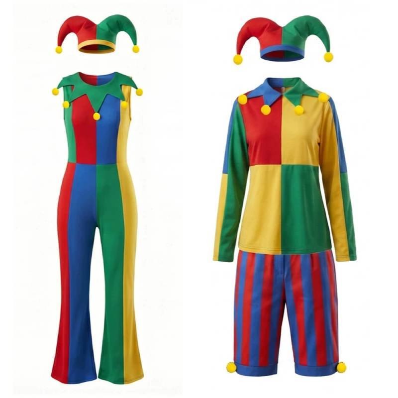 Terrifier Clown Cosplay Outfit With Polyester Fabric For Halloween Party And Themed Events For Men Women