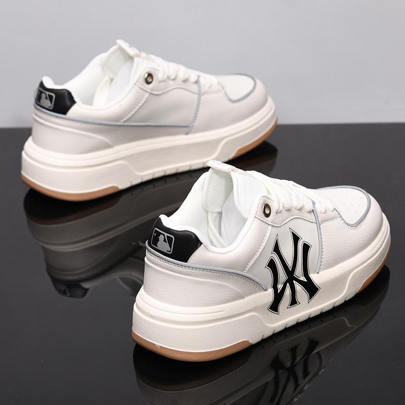 Autumn casual board shoes new summer couple breathable dad shoes leather increase 12