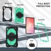 Heavy Defense Armor ProtectiveTablet Case For Samsung S11 S10 S9 FE A11 A9 Plus A7 Lite with Lanyard Thick Shockproof with Rotating Kickstand Cover