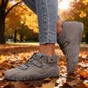 Damen Neue Lederschuhe Leicht Einfach Bequem Atmungsaktiv Geeignet Outdoor Radfahren Walking Flachsohlige Stiefel
