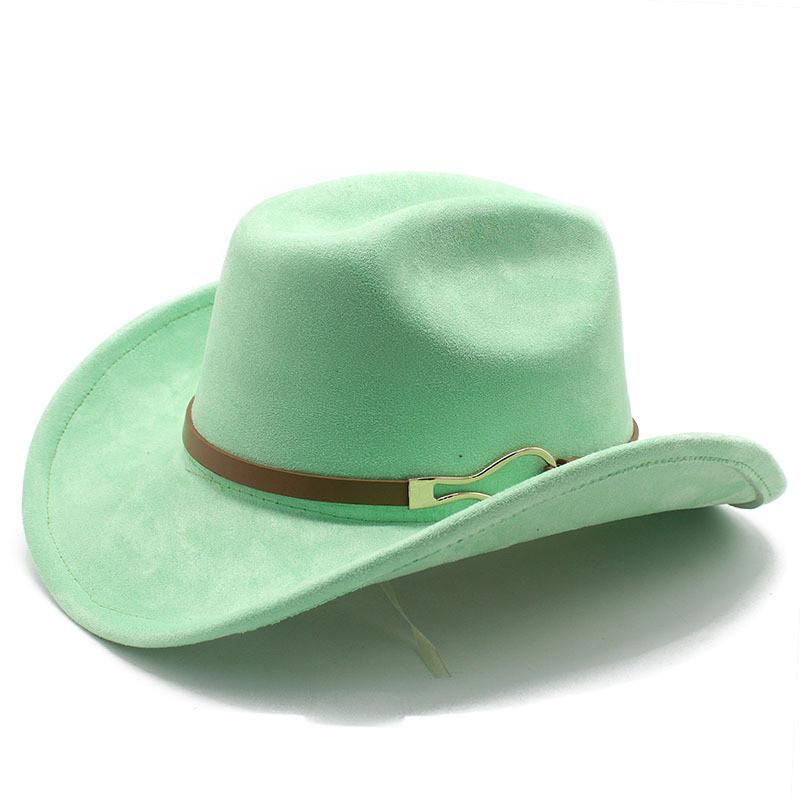 Knot Fedora Hat With Wool Blend Fabric For Winter Men Women Fashion