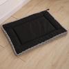 Washable Double Sided Pet Bed Dog Crate Pad Mat Plush Puppy Cats Pillows for Medium Dogs Soft Fluffy Dog Carpet, Suit For Winter