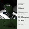 For Mg GT MG5 MG6 HS Accessories Car Shift Knob Head Trim Cover Sticker Alcantara suede Interior Modification Product Styling VV222