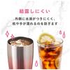 Atlas Thermo-Isolierbecher, 430 ml, Farbverlauf Pink, 2 Stück, Paar, Vakuum-Isolierung, Highball ASTG-433PK2P